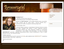 Tablet Screenshot of browarzyciel.pl